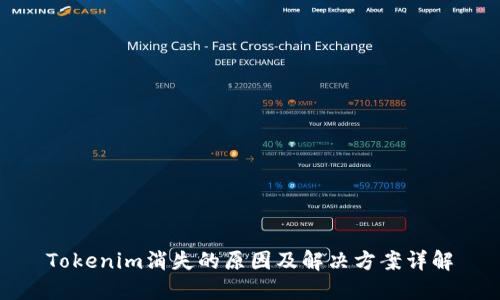 Tokenim消失的原因及解决方案详解